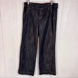 Nautica Wide Leg Denim Blue Jeans Size 10